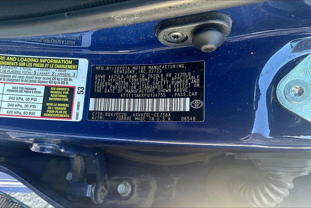 used 2023 Toyota Camry car, priced at $24,805