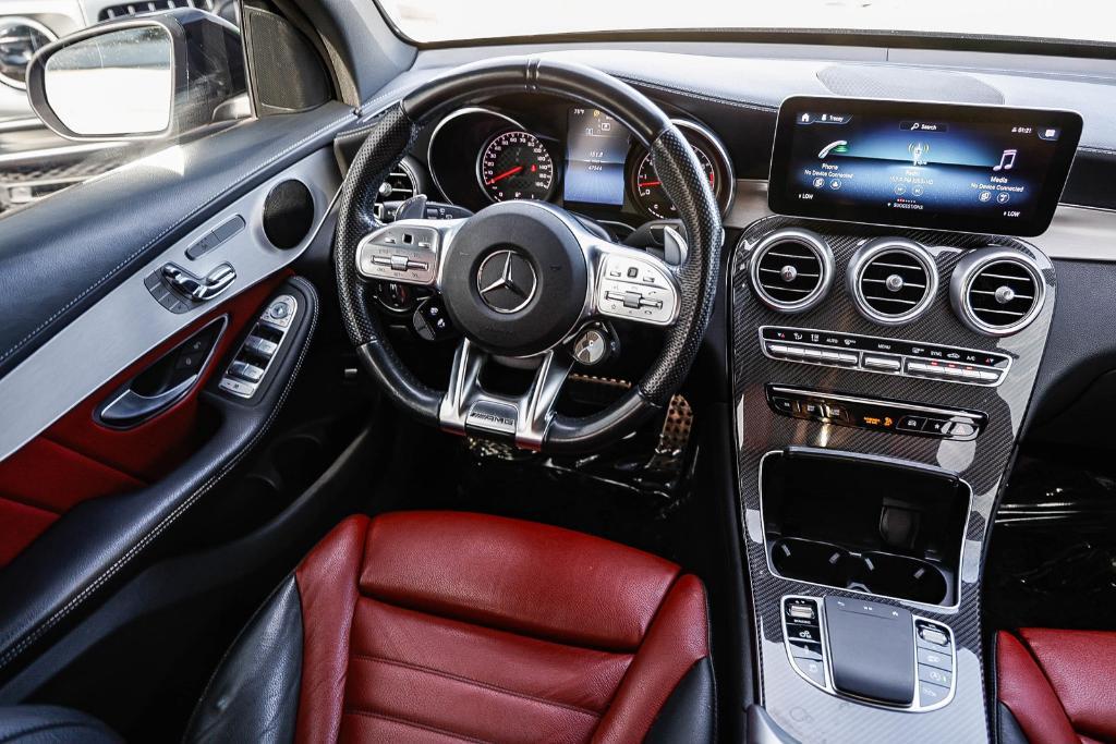 used 2022 Mercedes-Benz AMG GLC 43 car, priced at $42,990