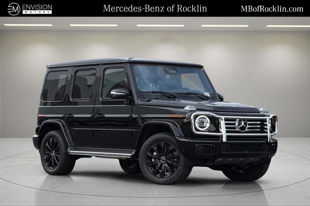 new 2025 Mercedes-Benz G-Class car, priced at $160,385