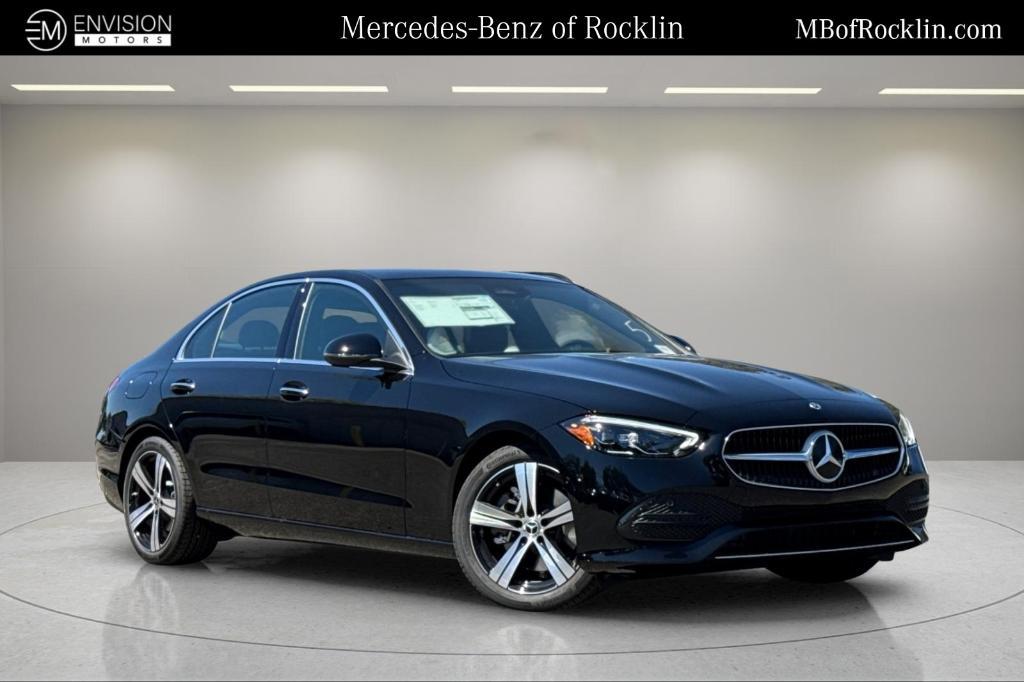 new 2025 Mercedes-Benz C-Class car, priced at $51,885