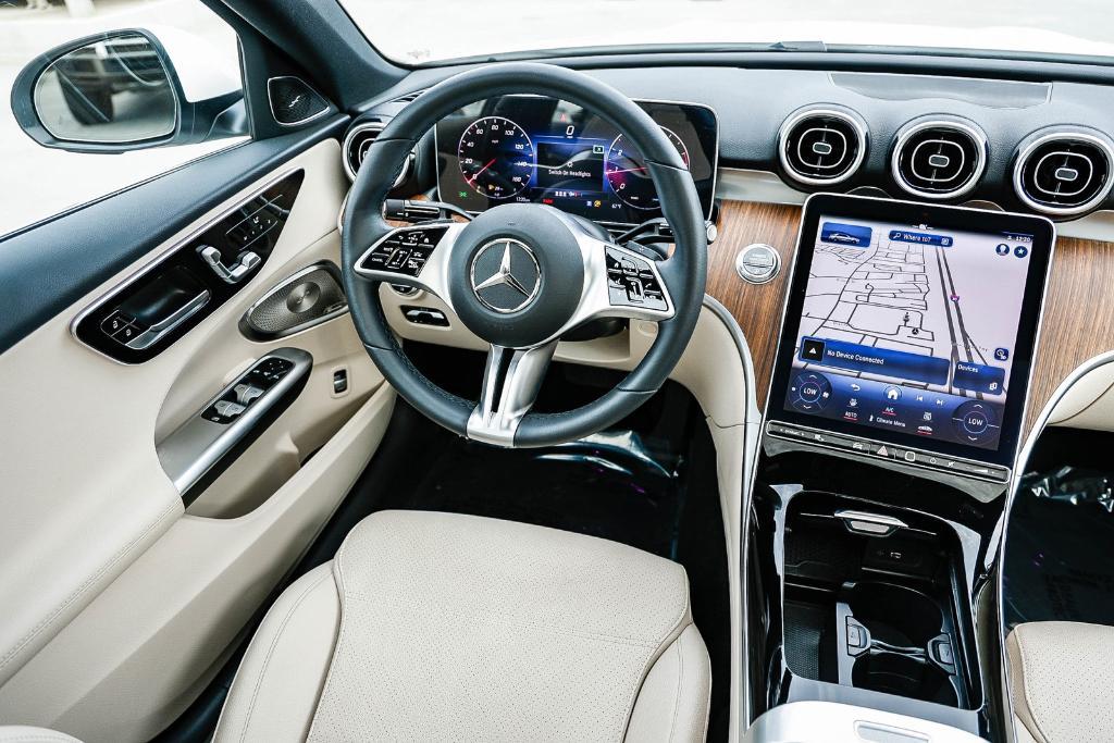 used 2024 Mercedes-Benz C-Class car, priced at $41,990