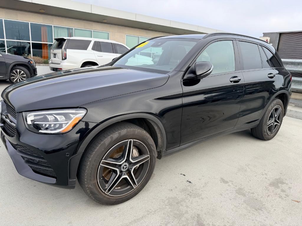 used 2022 Mercedes-Benz GLC 300 car, priced at $34,990