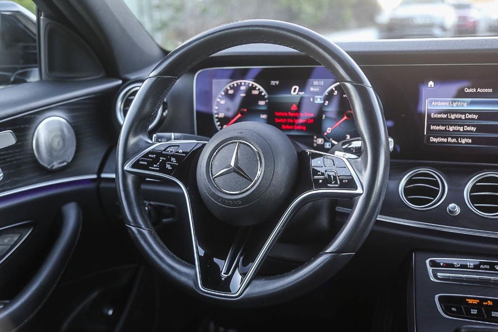 used 2022 Mercedes-Benz E-Class car, priced at $37,990