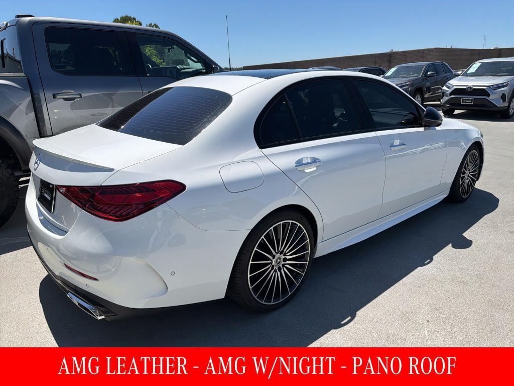 used 2024 Mercedes-Benz C-Class car, priced at $41,990