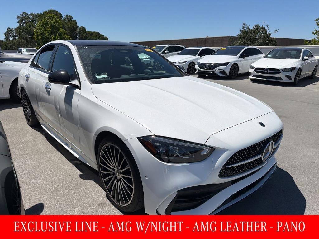 used 2023 Mercedes-Benz C-Class car, priced at $40,990