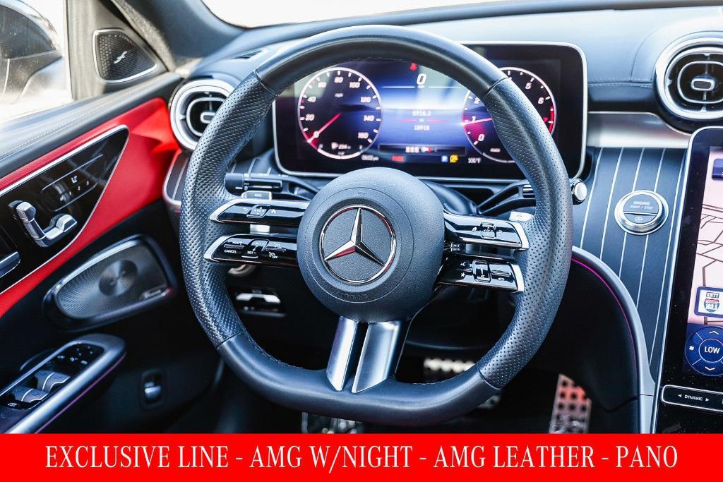 used 2023 Mercedes-Benz C-Class car, priced at $39,999