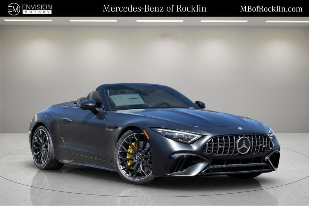 new 2025 Mercedes-Benz AMG SL 55 car, priced at $167,080