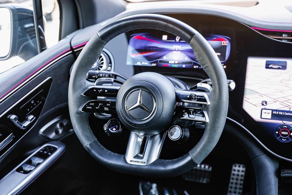 used 2024 Mercedes-Benz AMG EQE car, priced at $65,490