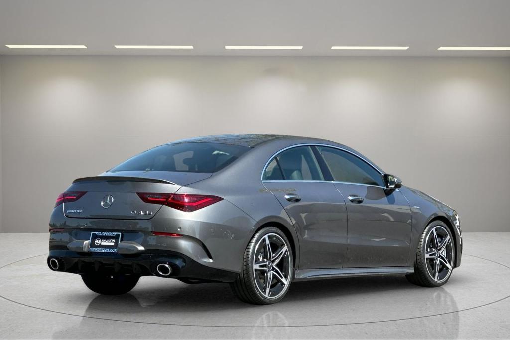 new 2025 Mercedes-Benz AMG CLA 35 car, priced at $61,420