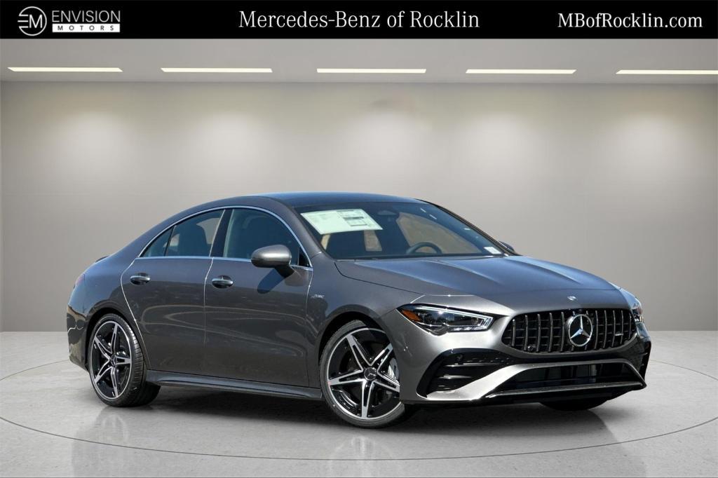 new 2025 Mercedes-Benz AMG CLA 35 car, priced at $61,420