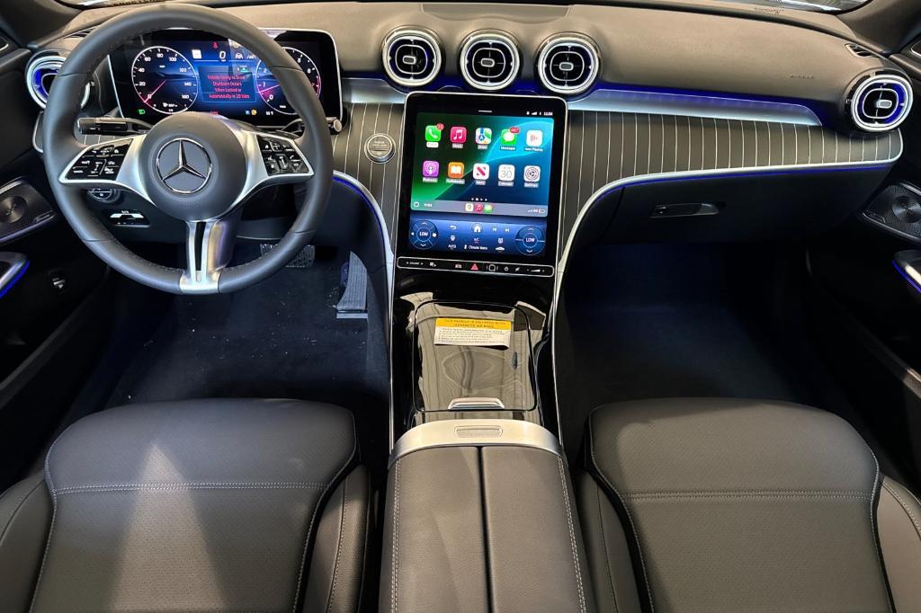 new 2025 Mercedes-Benz C-Class car, priced at $58,555