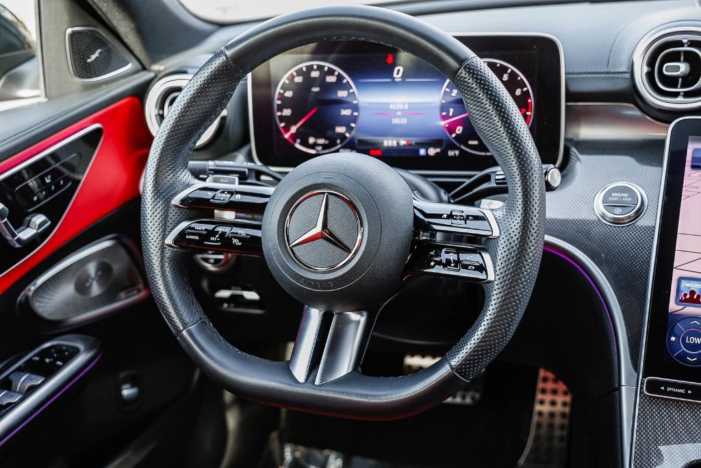 used 2023 Mercedes-Benz C-Class car, priced at $38,990