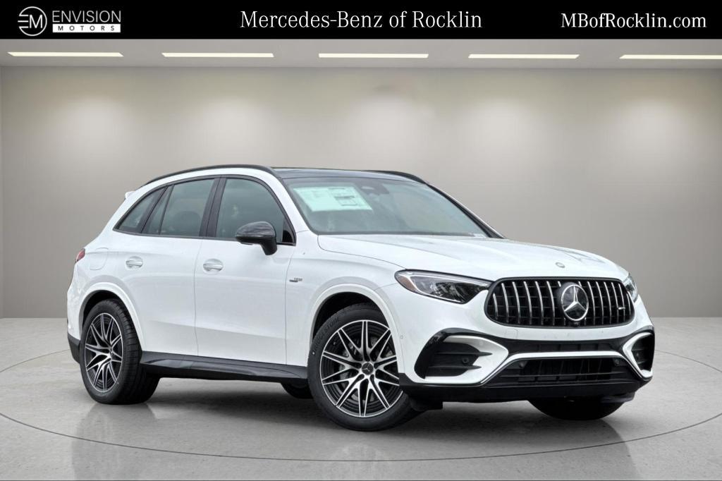 new 2025 Mercedes-Benz AMG GLC 43 car, priced at $71,185