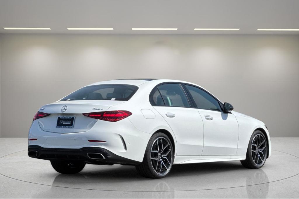 new 2025 Mercedes-Benz C-Class car, priced at $60,280