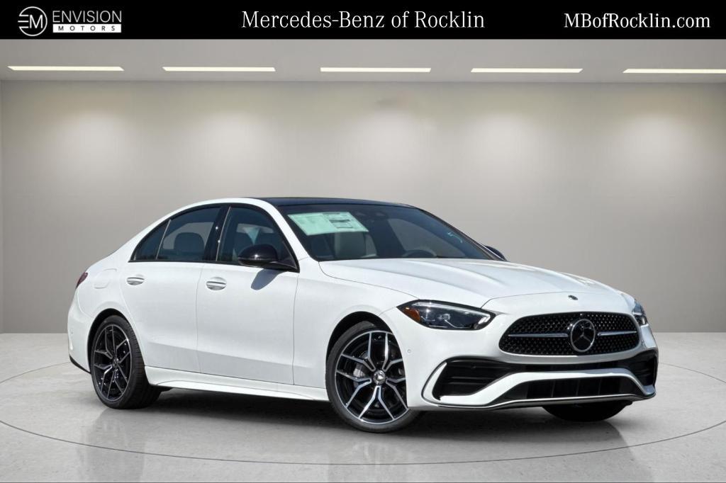 new 2025 Mercedes-Benz C-Class car, priced at $60,280