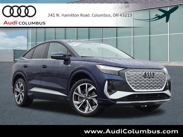 used 2023 Audi Q4 e-tron car, priced at $26,999
