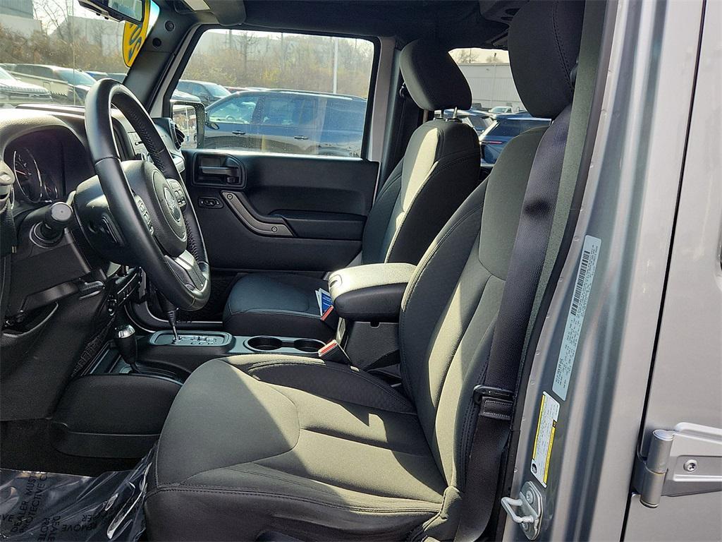 used 2017 Jeep Wrangler Unlimited car, priced at $18,054