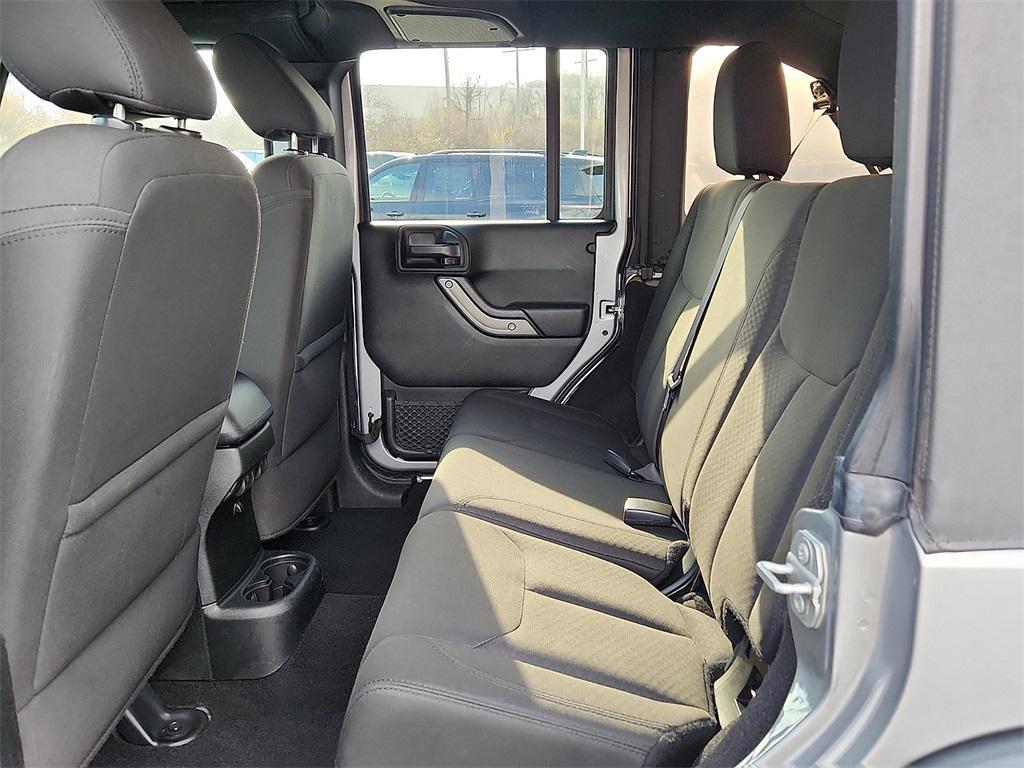 used 2017 Jeep Wrangler Unlimited car, priced at $18,054
