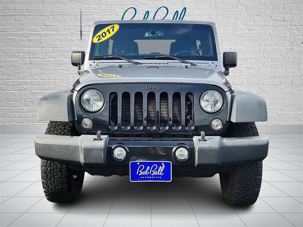 used 2017 Jeep Wrangler Unlimited car, priced at $18,054