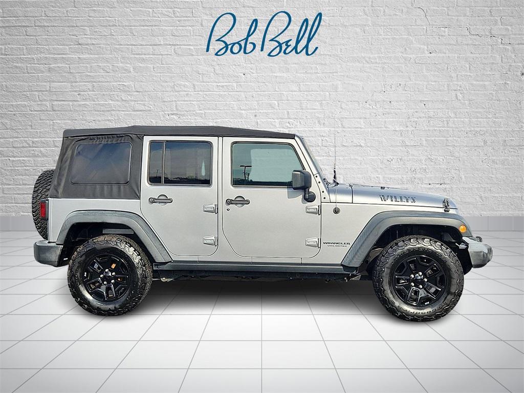 used 2017 Jeep Wrangler Unlimited car, priced at $18,054