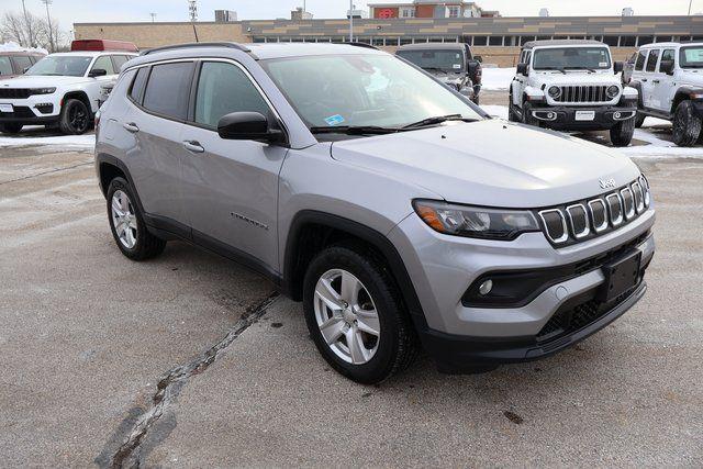 used 2022 Jeep Compass car, priced at $21,995