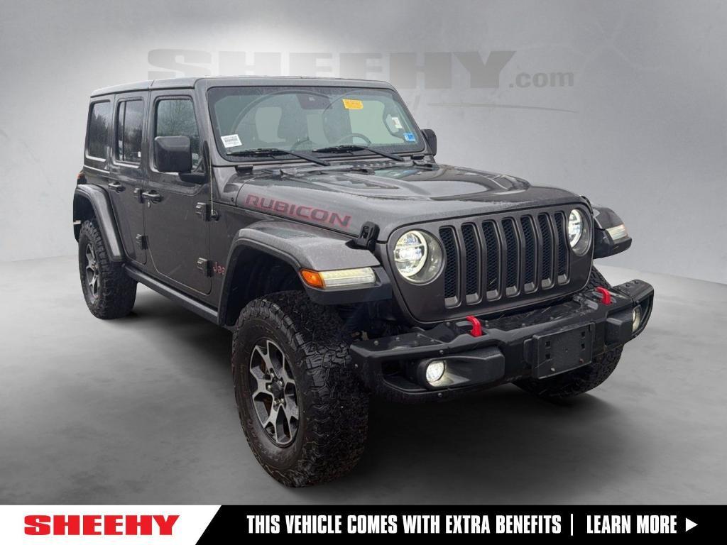 used 2020 Jeep Wrangler Unlimited car, priced at $34,450
