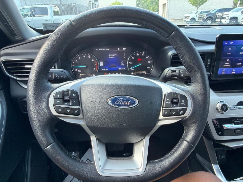 used 2022 Ford Explorer car, priced at $33,198