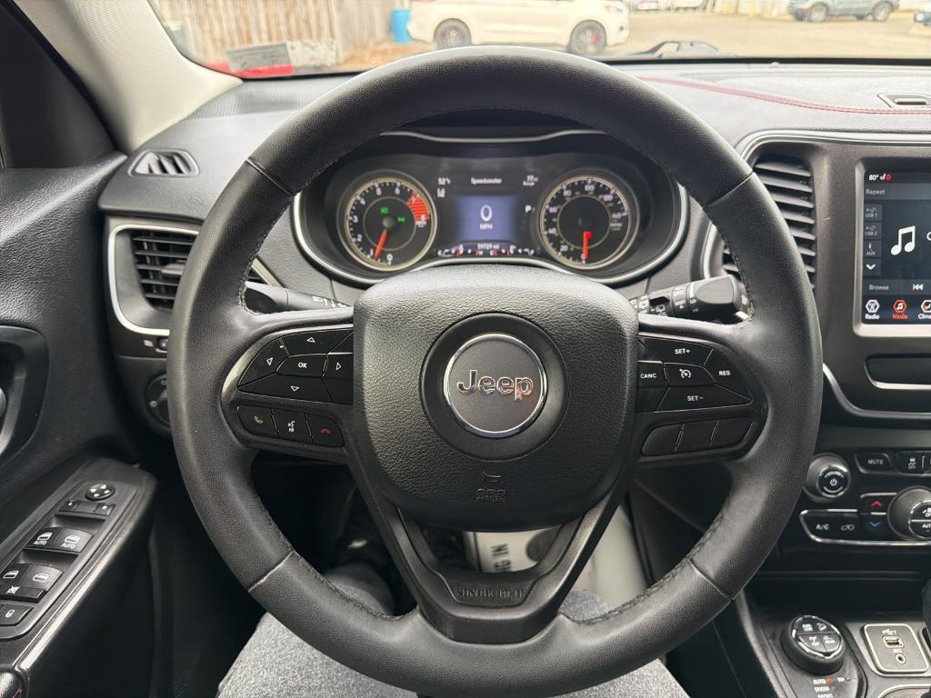 used 2022 Jeep Cherokee car, priced at $21,400