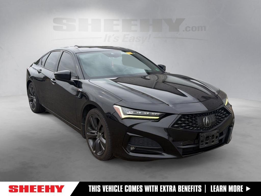 used 2021 Acura TLX car, priced at $24,550