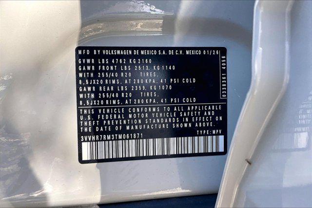 new 2026 Volkswagen Tiguan car, priced at $40,036