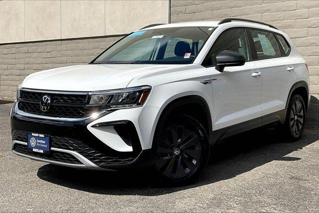 used 2023 Volkswagen Taos car, priced at $18,482