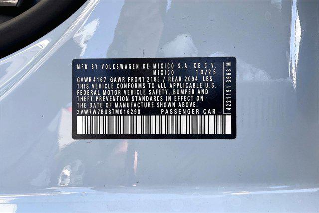 new 2026 Volkswagen Jetta car, priced at $29,186