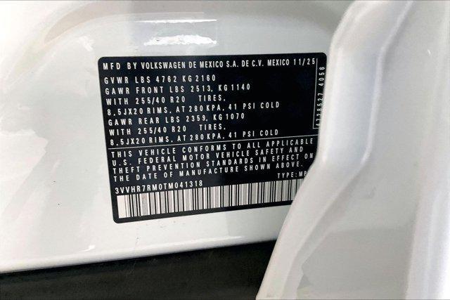 new 2026 Volkswagen Tiguan car, priced at $39,757