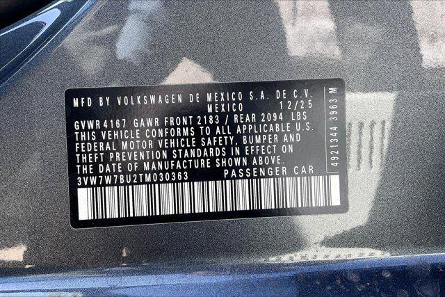 new 2026 Volkswagen Jetta car, priced at $29,489