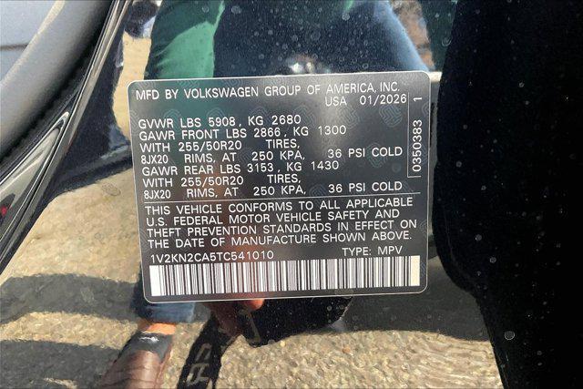 new 2026 Volkswagen Atlas car, priced at $49,984