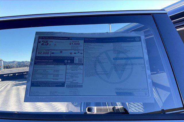 new 2026 Volkswagen Tiguan car, priced at $34,487