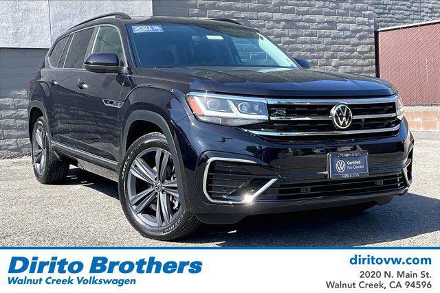 used 2021 Volkswagen Atlas car, priced at $26,781