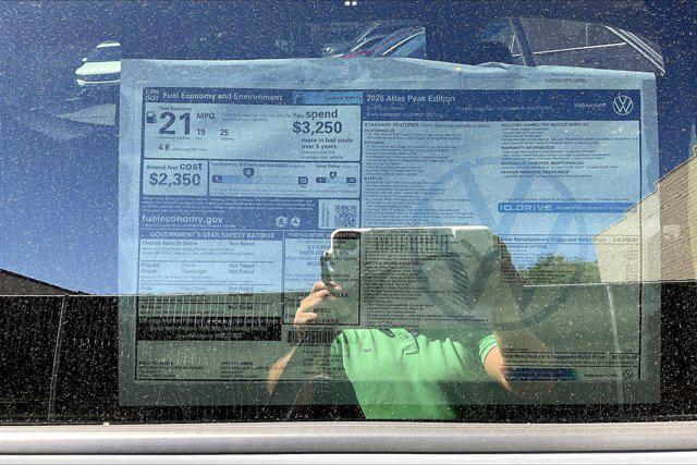 new 2026 Volkswagen Atlas car, priced at $51,234