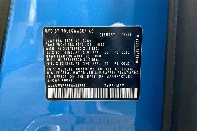 new 2025 Volkswagen ID. Buzz car, priced at $68,028