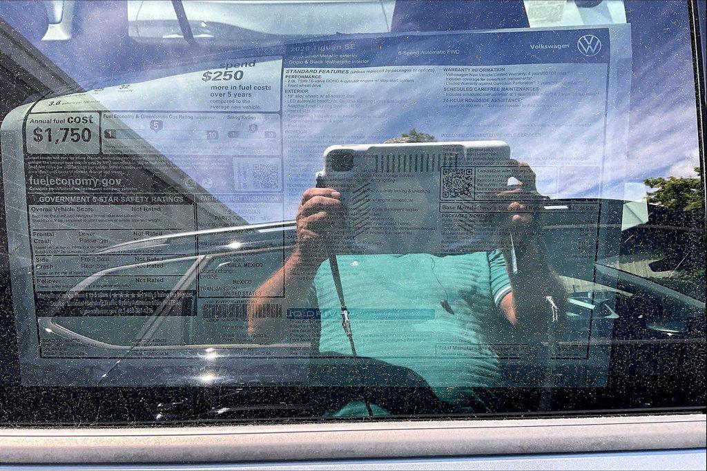 new 2026 Volkswagen Tiguan car, priced at $36,346