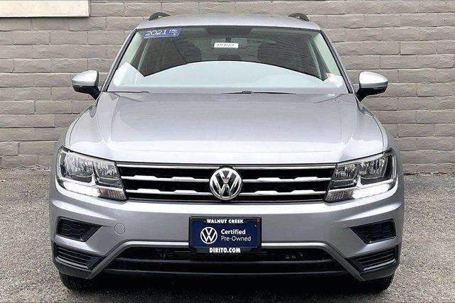 used 2021 Volkswagen Tiguan car, priced at $17,781