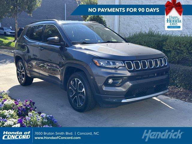 used 2023 Jeep Compass car, priced at $20,282