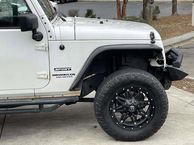 used 2017 Jeep Wrangler Unlimited car, priced at $16,982