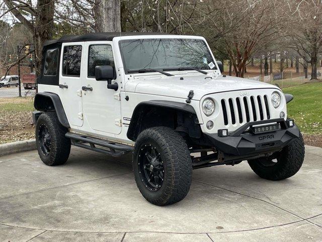 used 2017 Jeep Wrangler Unlimited car, priced at $16,982