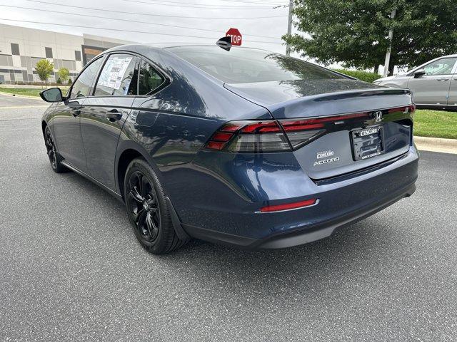new 2025 Honda Accord car, priced at $31,005