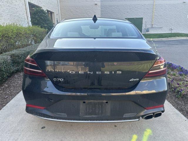 used 2023 Genesis G70 car, priced at $26,882