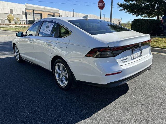 new 2025 Honda Accord car, priced at $29,195