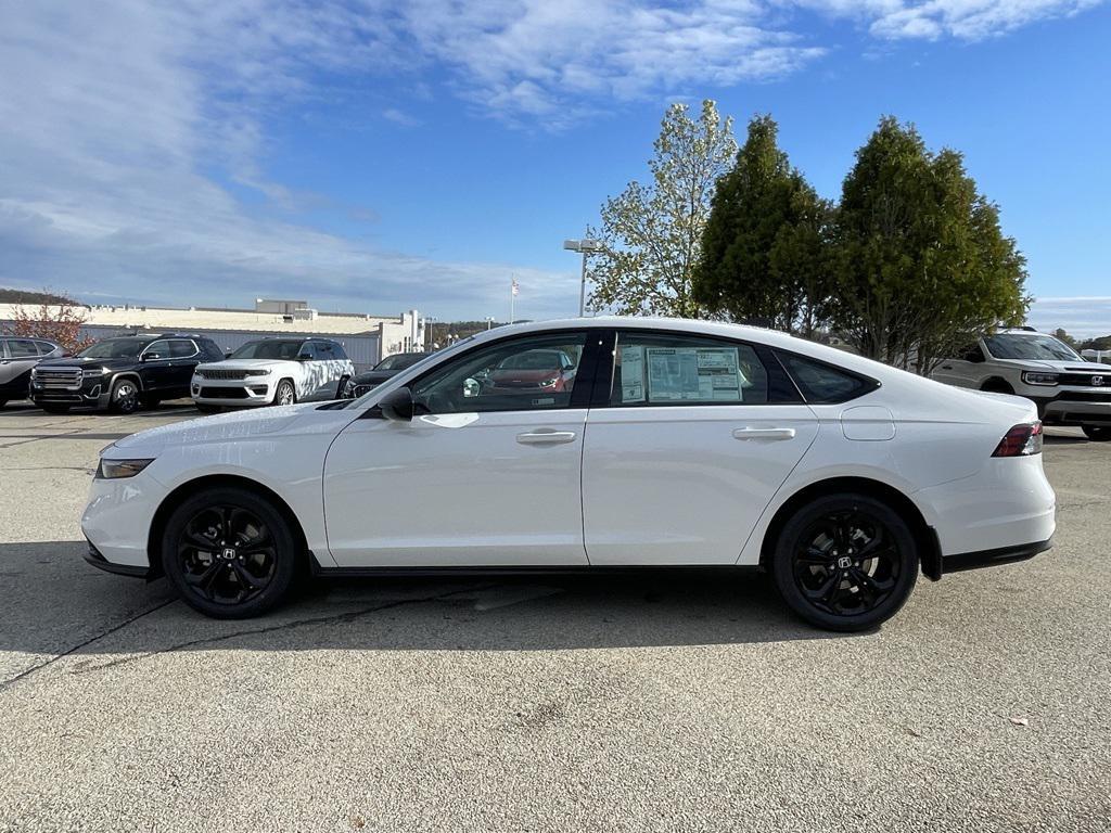 new 2025 Honda Accord car, priced at $30,750