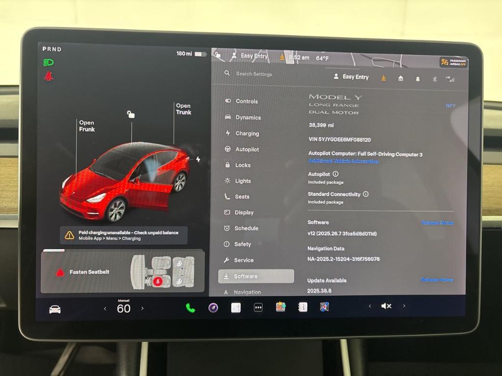 used 2021 Tesla Model Y car, priced at $26,100