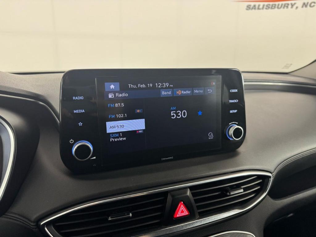 used 2021 Hyundai Santa Fe car, priced at $18,599